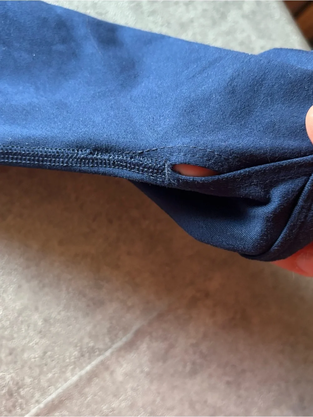Blue u of m nike quarter zip